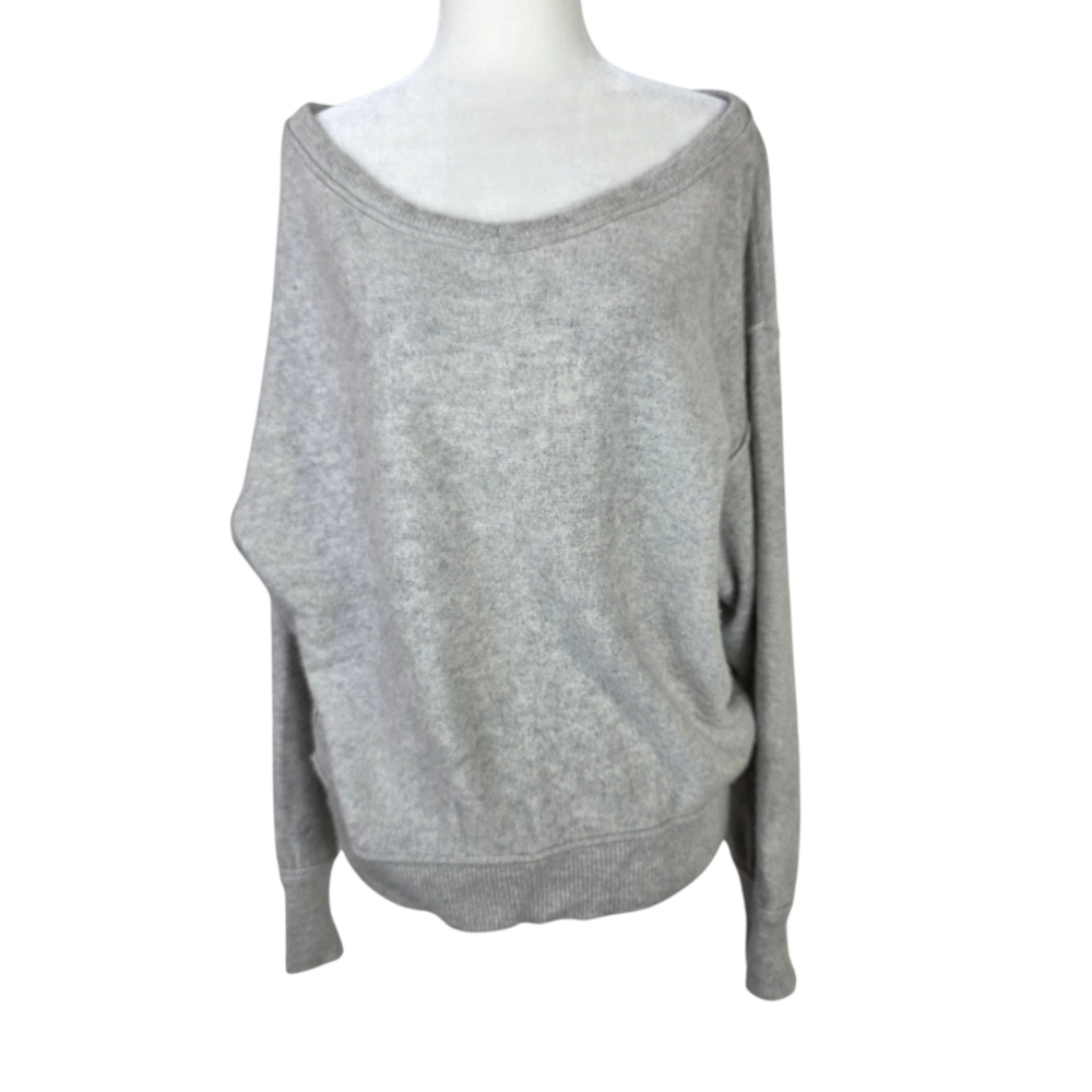 Free People Off-the-Shoulder Cashmere knit Sweater